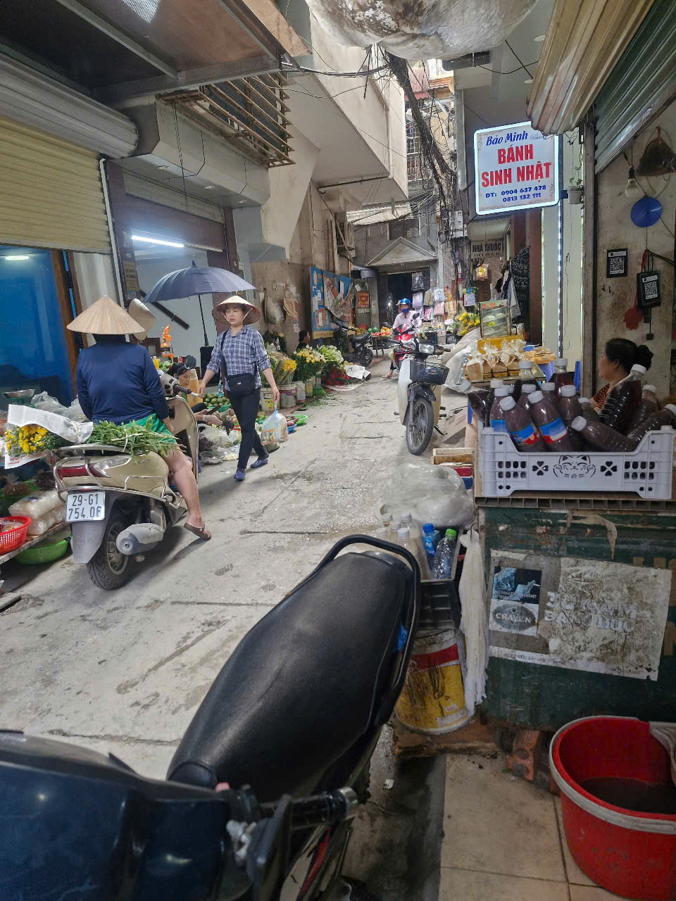 Bán nhà MẶT CHỢ Nguyễn Trãi, KINH DOANH BUÔN BÁN 30m x 7 tỷ 8. - Ảnh chính
